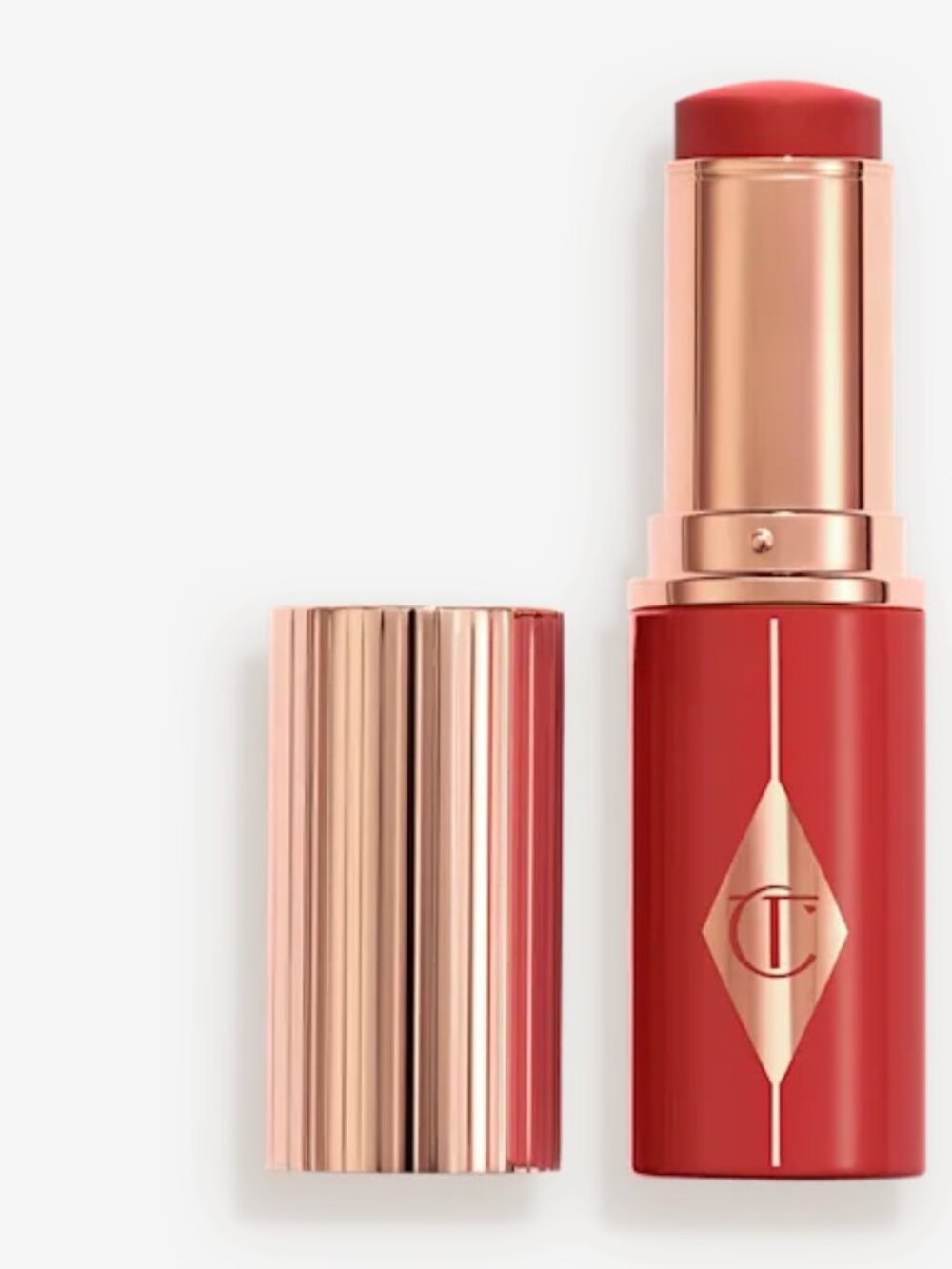 Charlotte Tilbury Unreal Healthy Glow Stick Blush Cherry Glow 0.31 oz New In Box